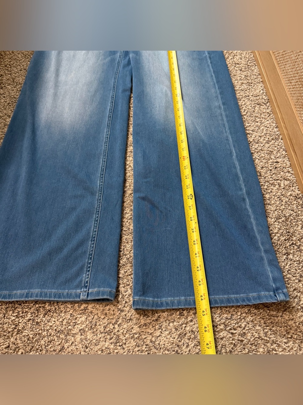 Halara Flex™ Asymmetric Low Rise Zipper Pockets Baggy Wide Leg - measurements - Picture 3 of 8